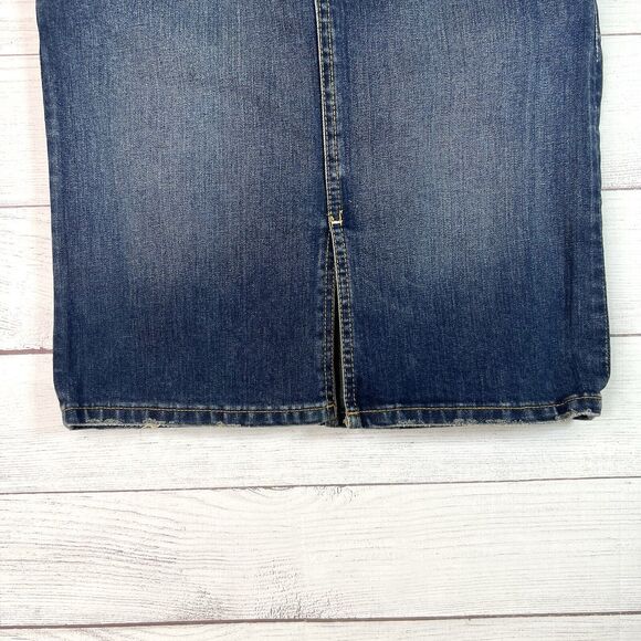 Von Dutch Denim Jean Stud Y2K Skirt Size L - Picture 6 of 12